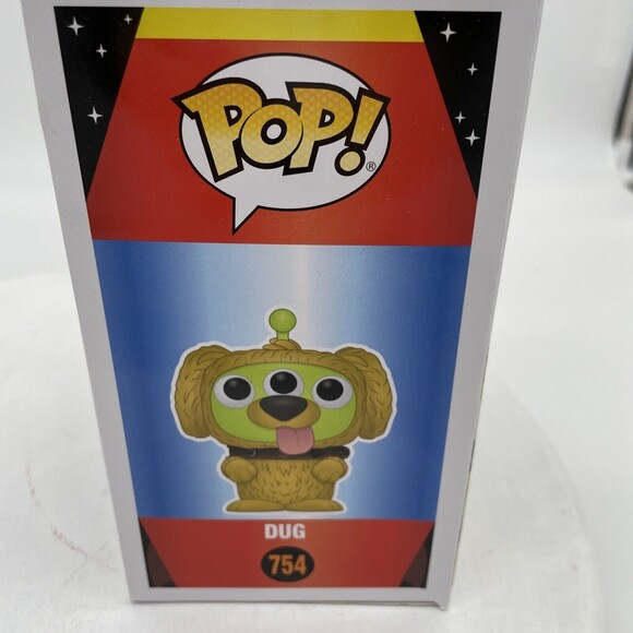 Funko Pop! Pixar Alien Remix Flocked Dug #754 Target Exclusive - Picture 7 of 14